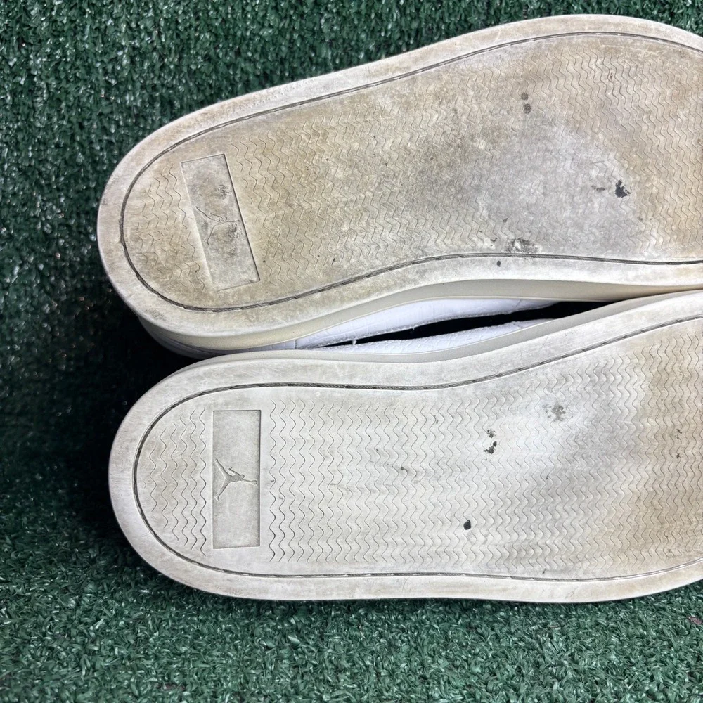 Jordan Westbrook 0 Croc Leather High Top Lifestyle Sneakers White Mens Size 12